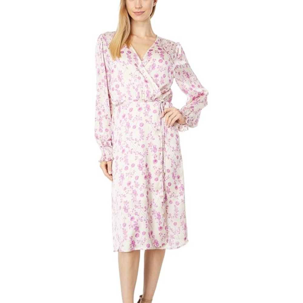 NWT bishop + young Camila wrap dress xs - Picture 2 of 7